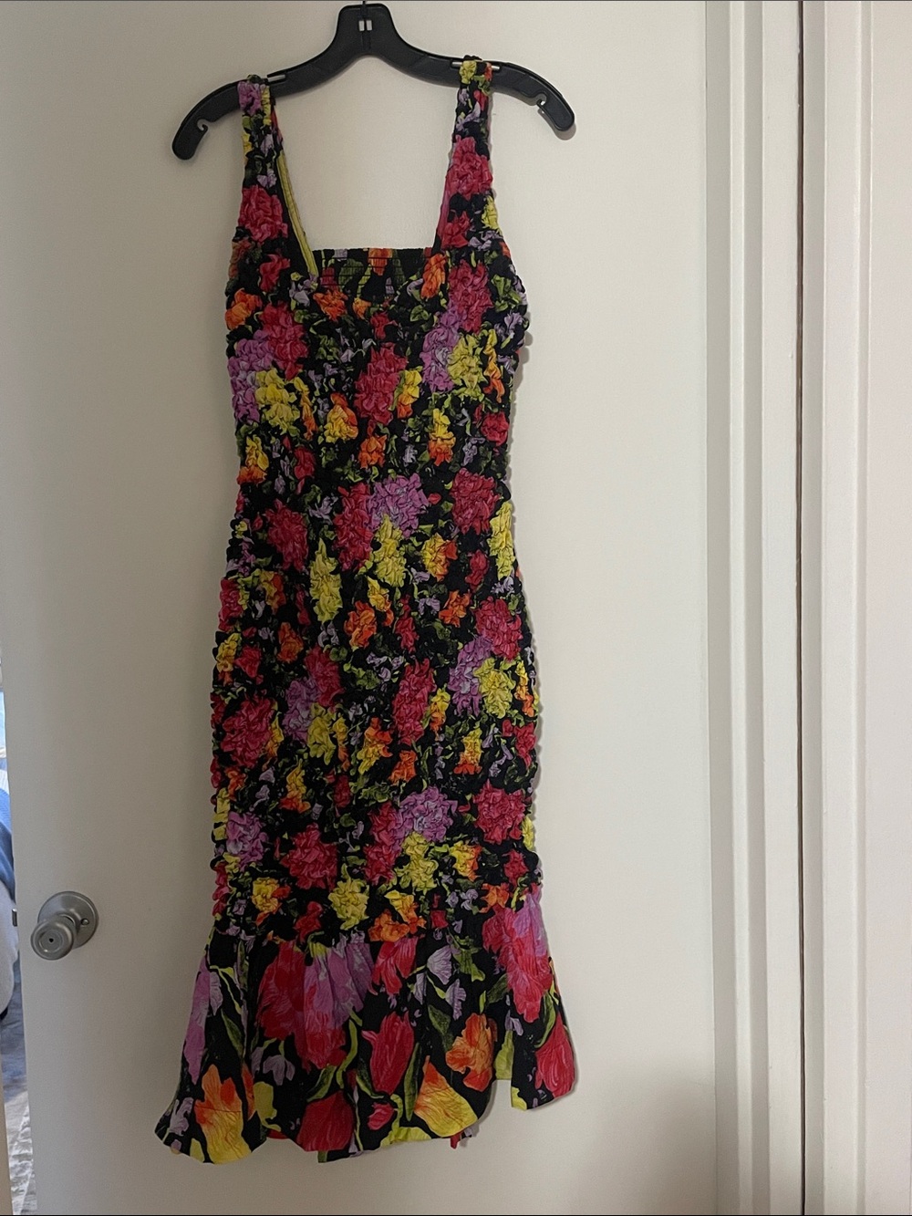 Anthropologie Floral Midi Dress